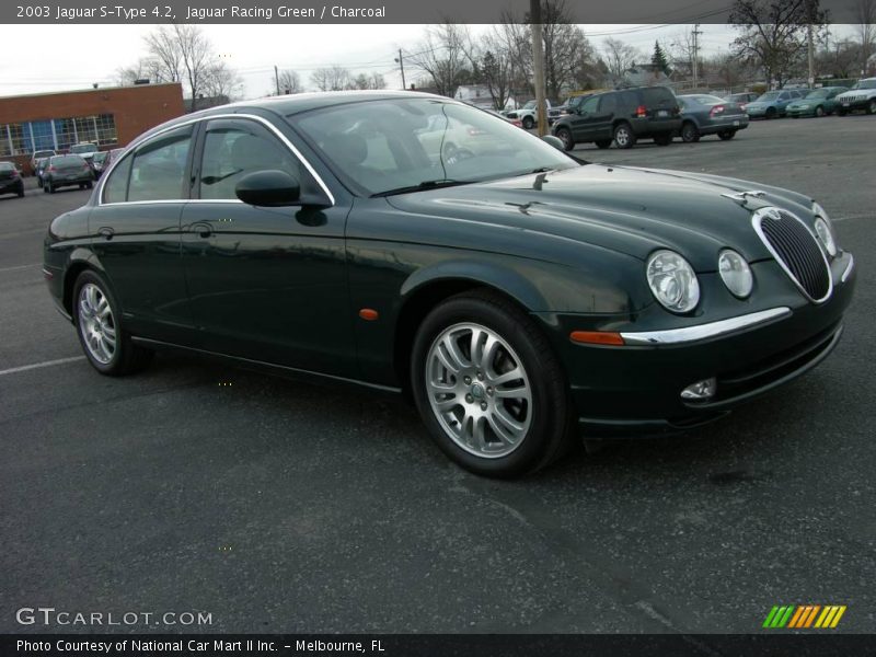 Jaguar Racing Green / Charcoal 2003 Jaguar S-Type 4.2