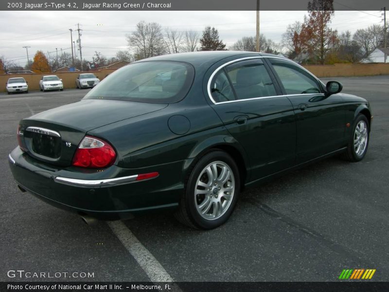 Jaguar Racing Green / Charcoal 2003 Jaguar S-Type 4.2