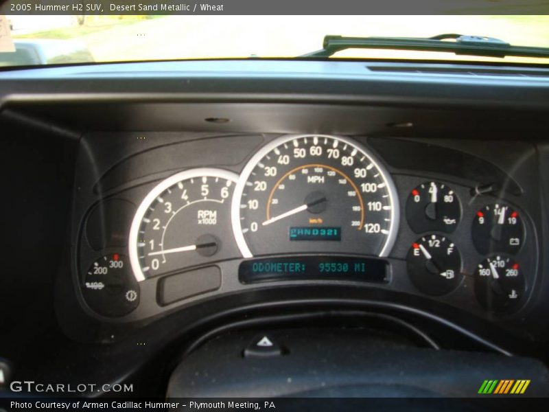 Desert Sand Metallic / Wheat 2005 Hummer H2 SUV