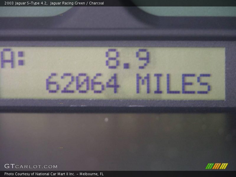 Jaguar Racing Green / Charcoal 2003 Jaguar S-Type 4.2