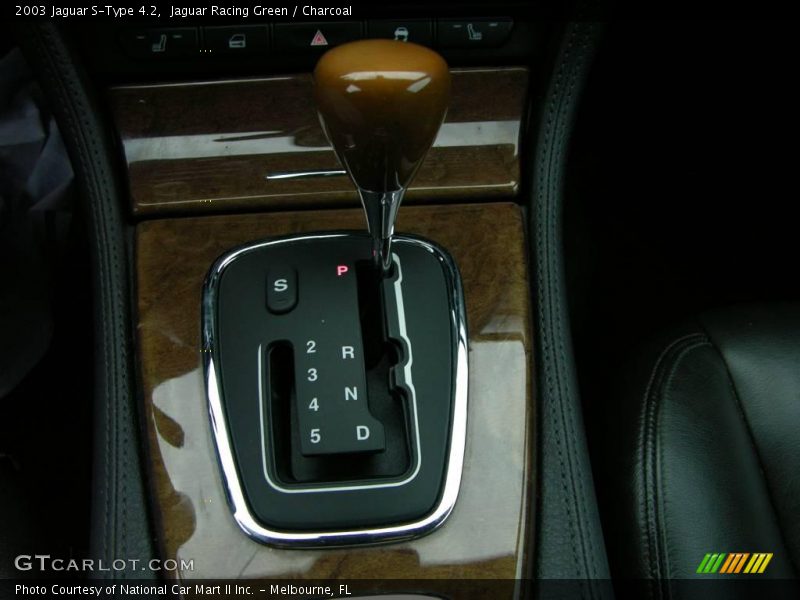 Jaguar Racing Green / Charcoal 2003 Jaguar S-Type 4.2
