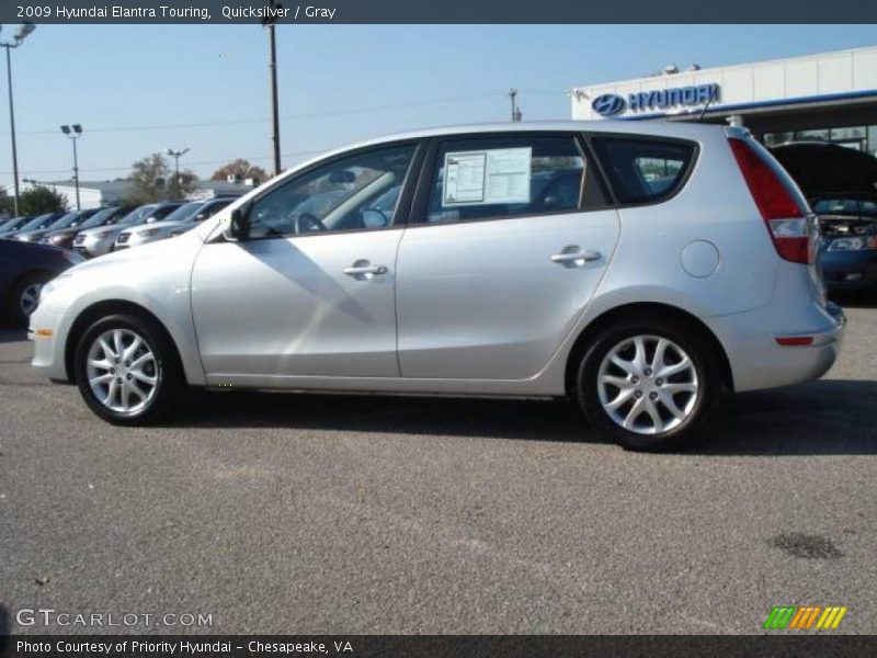 Quicksilver / Gray 2009 Hyundai Elantra Touring