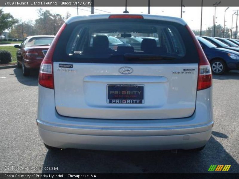 Quicksilver / Gray 2009 Hyundai Elantra Touring