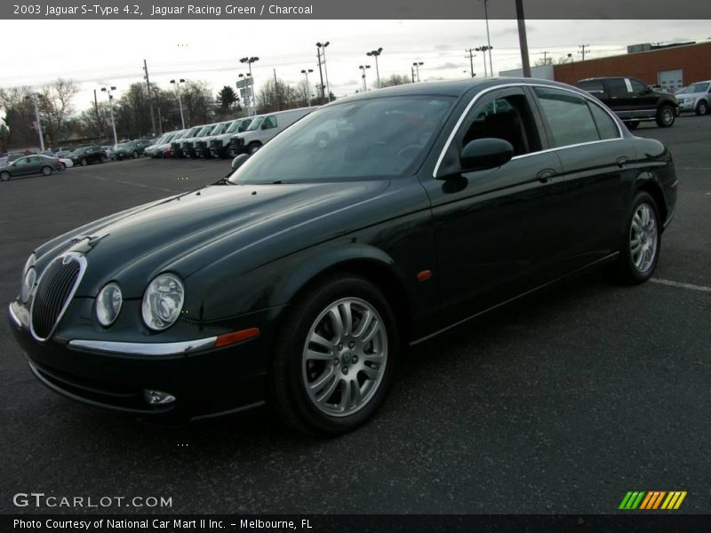 Jaguar Racing Green / Charcoal 2003 Jaguar S-Type 4.2