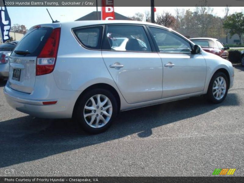 Quicksilver / Gray 2009 Hyundai Elantra Touring