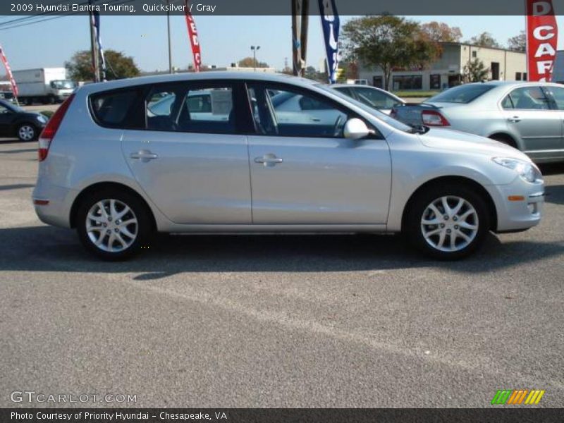 Quicksilver / Gray 2009 Hyundai Elantra Touring
