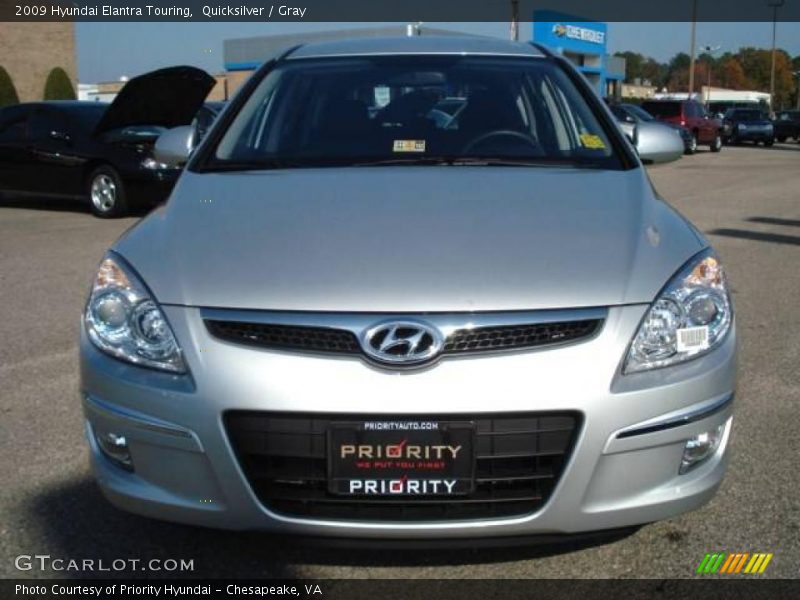 Quicksilver / Gray 2009 Hyundai Elantra Touring