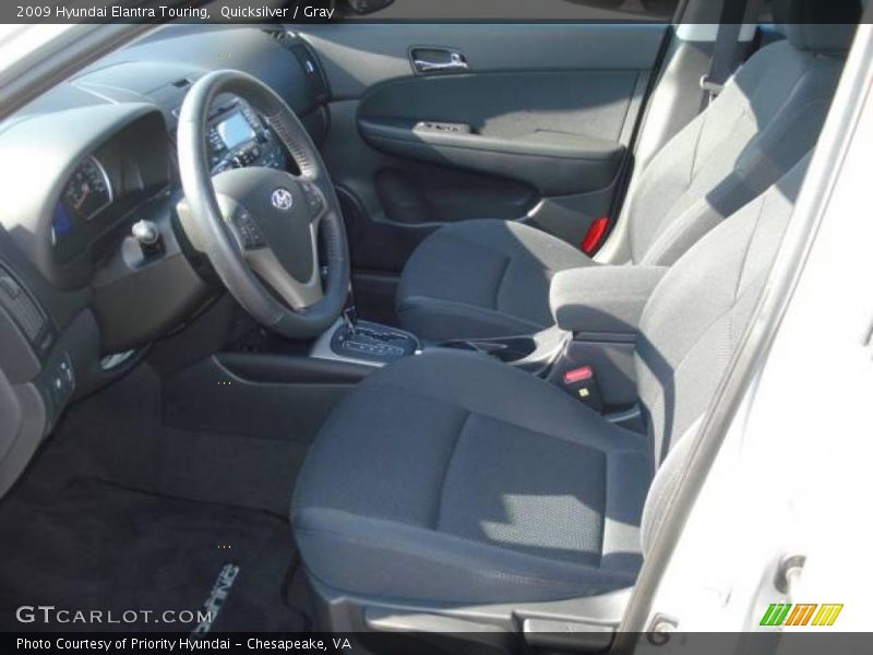 Quicksilver / Gray 2009 Hyundai Elantra Touring