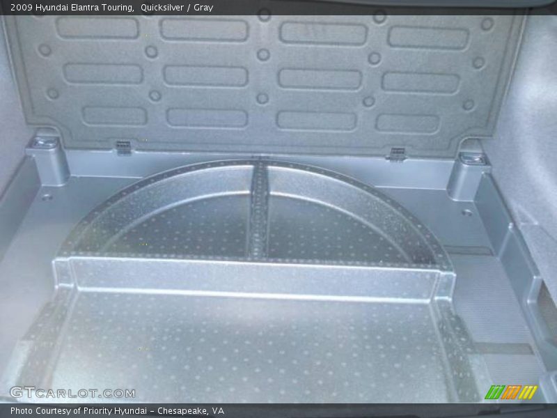 Quicksilver / Gray 2009 Hyundai Elantra Touring