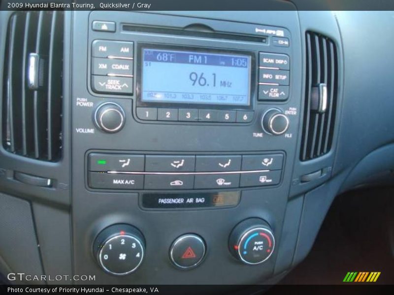 Quicksilver / Gray 2009 Hyundai Elantra Touring