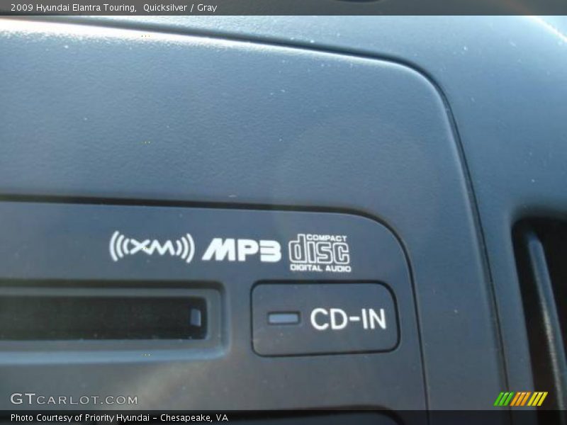Quicksilver / Gray 2009 Hyundai Elantra Touring