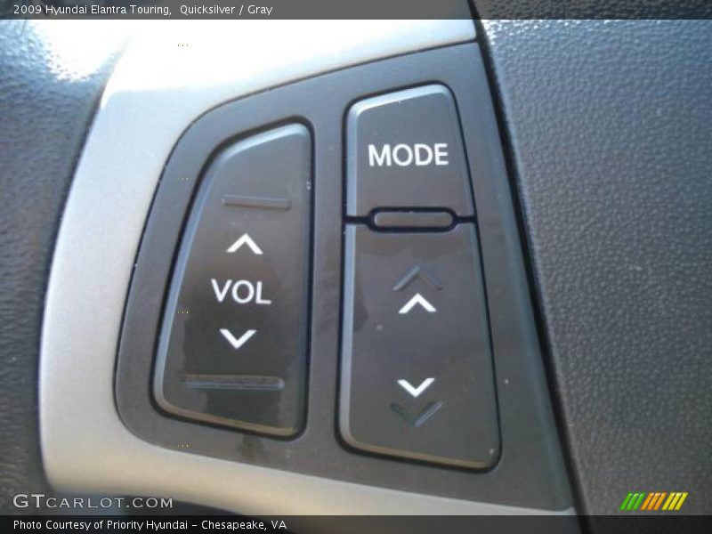 Quicksilver / Gray 2009 Hyundai Elantra Touring