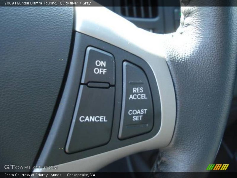 Quicksilver / Gray 2009 Hyundai Elantra Touring