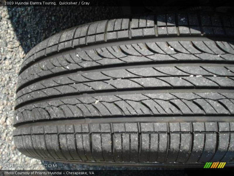 Quicksilver / Gray 2009 Hyundai Elantra Touring
