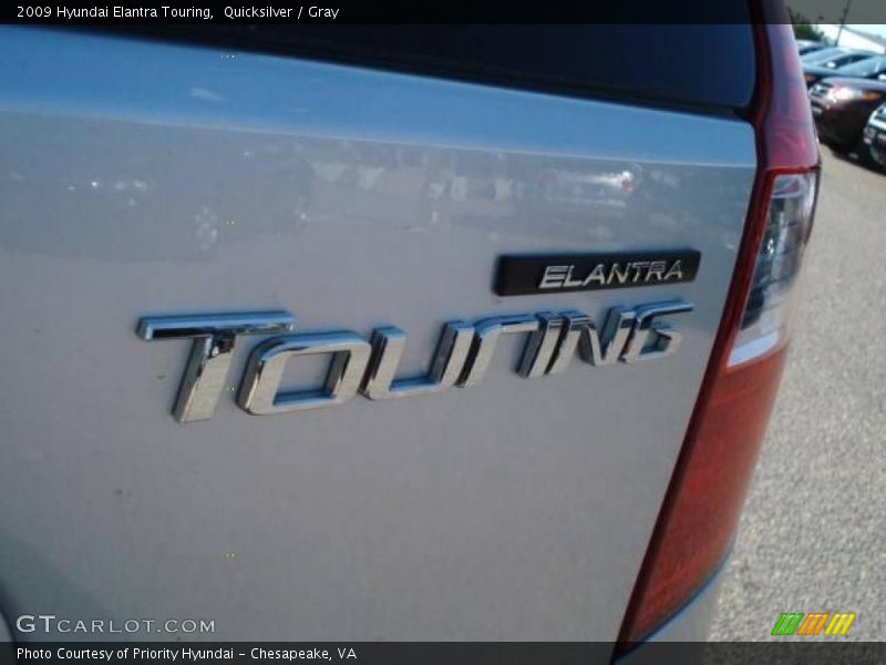 Quicksilver / Gray 2009 Hyundai Elantra Touring