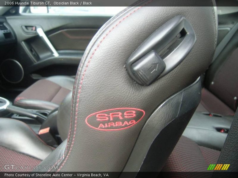 Obsidian Black / Black 2006 Hyundai Tiburon GT