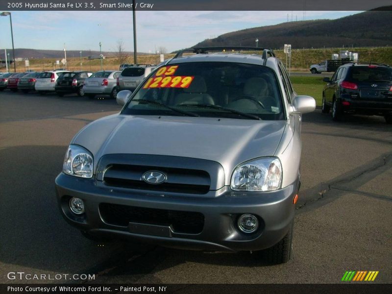 Smart Silver / Gray 2005 Hyundai Santa Fe LX 3.5