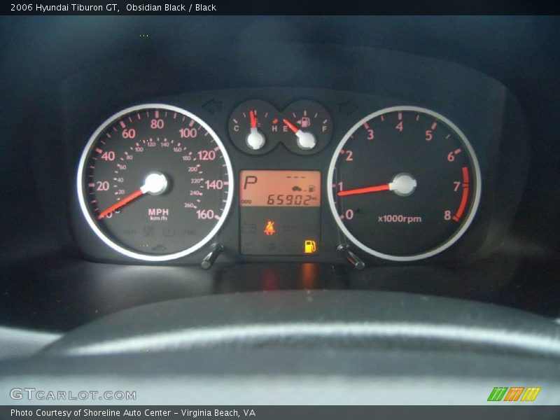 Obsidian Black / Black 2006 Hyundai Tiburon GT