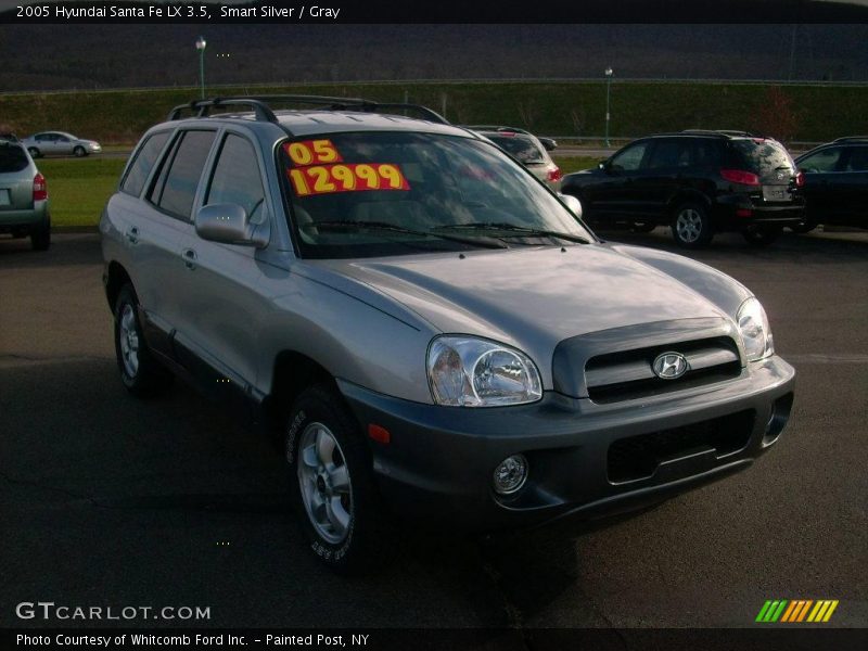 Smart Silver / Gray 2005 Hyundai Santa Fe LX 3.5