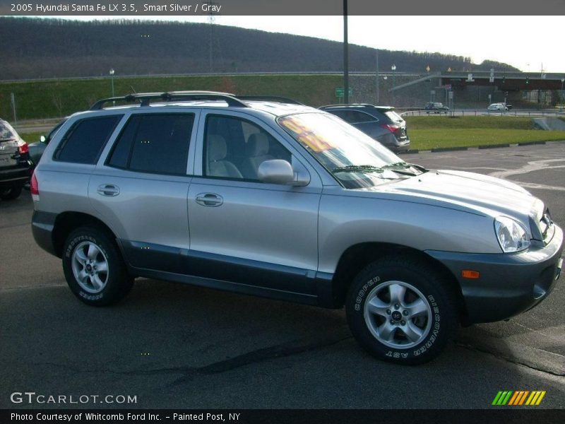 Smart Silver / Gray 2005 Hyundai Santa Fe LX 3.5