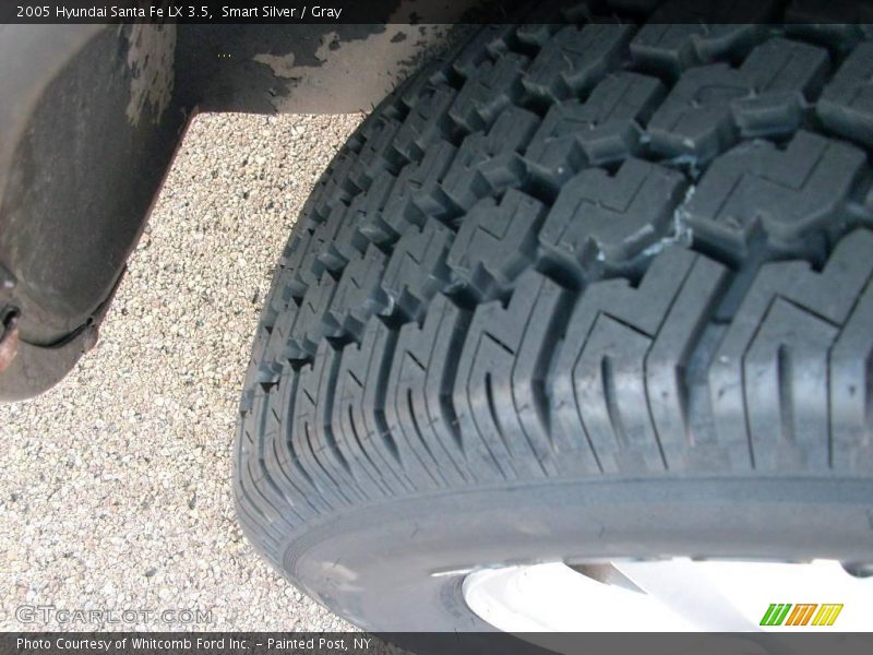 Smart Silver / Gray 2005 Hyundai Santa Fe LX 3.5
