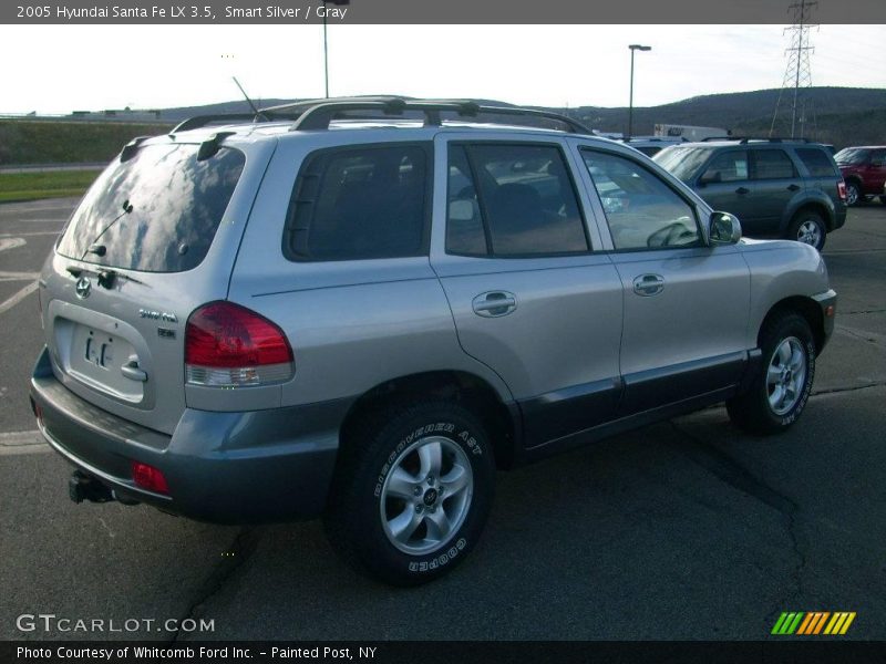 Smart Silver / Gray 2005 Hyundai Santa Fe LX 3.5