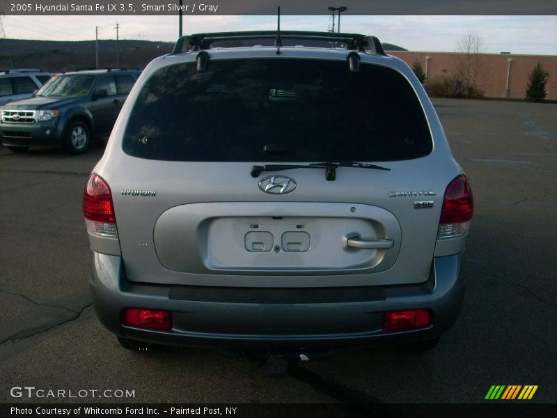 Smart Silver / Gray 2005 Hyundai Santa Fe LX 3.5