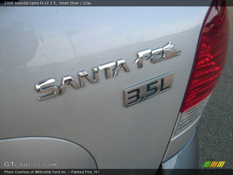 Smart Silver / Gray 2005 Hyundai Santa Fe LX 3.5