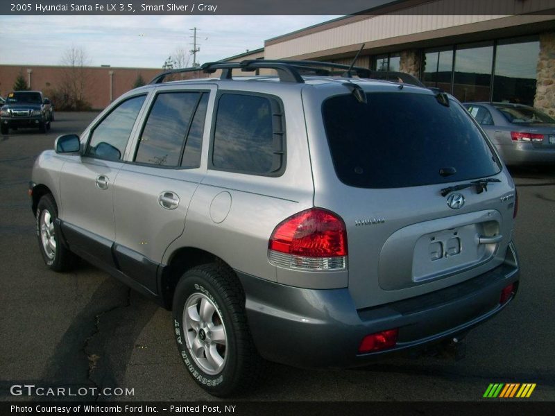 Smart Silver / Gray 2005 Hyundai Santa Fe LX 3.5