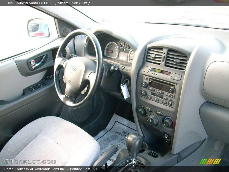 Smart Silver / Gray 2005 Hyundai Santa Fe LX 3.5