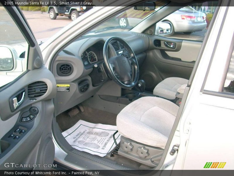 Smart Silver / Gray 2005 Hyundai Santa Fe LX 3.5