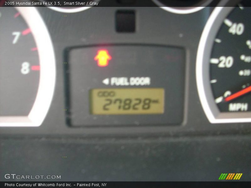 Smart Silver / Gray 2005 Hyundai Santa Fe LX 3.5