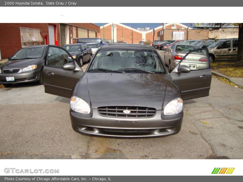 Slate Gray / Gray 2000 Hyundai Sonata