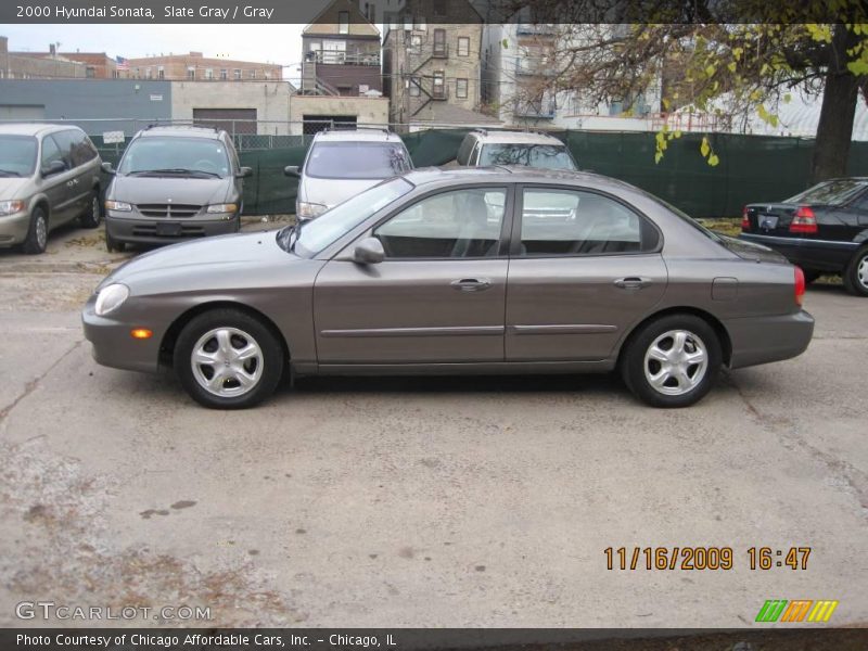 Slate Gray / Gray 2000 Hyundai Sonata
