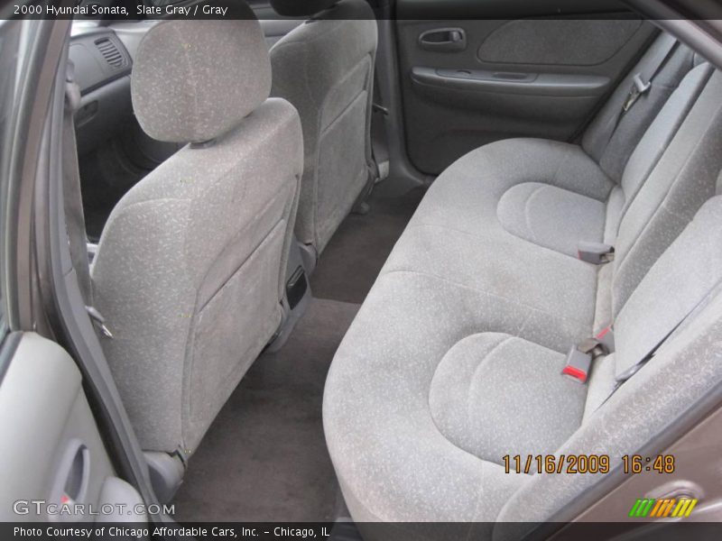 Slate Gray / Gray 2000 Hyundai Sonata