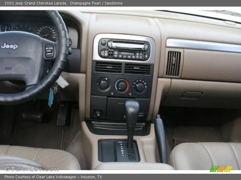 Champagne Pearl / Sandstone 2001 Jeep Grand Cherokee Laredo