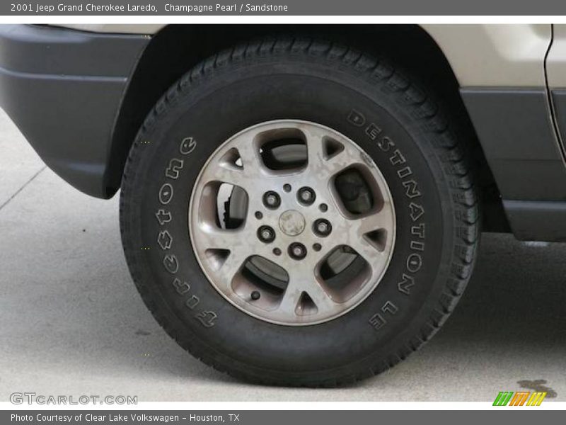 Champagne Pearl / Sandstone 2001 Jeep Grand Cherokee Laredo