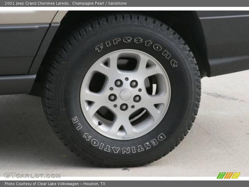 Champagne Pearl / Sandstone 2001 Jeep Grand Cherokee Laredo