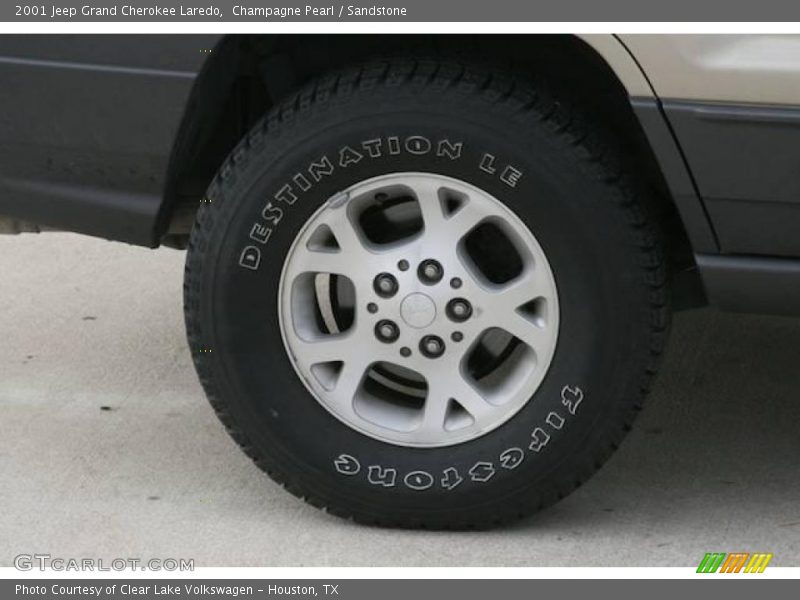 Champagne Pearl / Sandstone 2001 Jeep Grand Cherokee Laredo