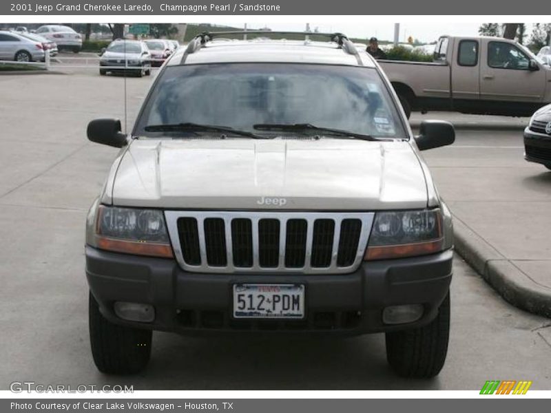 Champagne Pearl / Sandstone 2001 Jeep Grand Cherokee Laredo