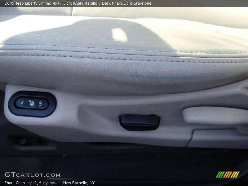 Light Khaki Metallic / Dark Khaki/Light Graystone 2005 Jeep Liberty Limited 4x4
