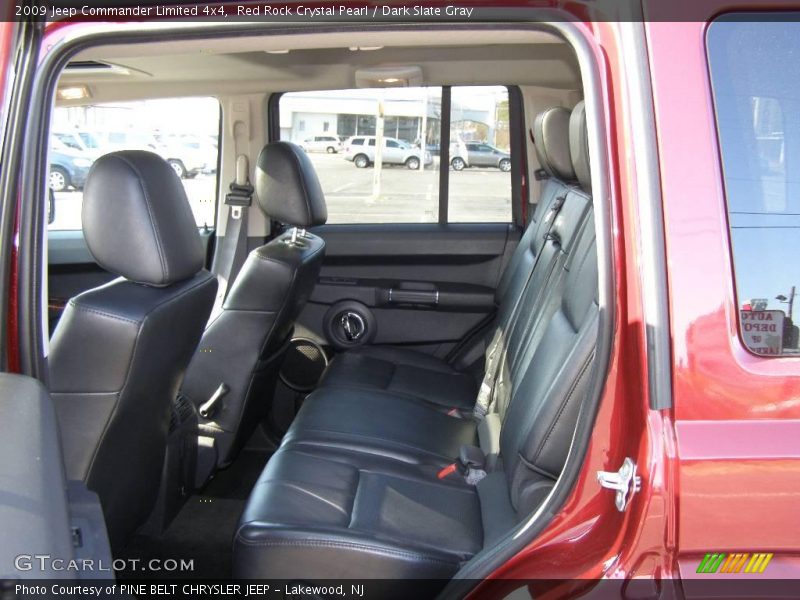 Red Rock Crystal Pearl / Dark Slate Gray 2009 Jeep Commander Limited 4x4