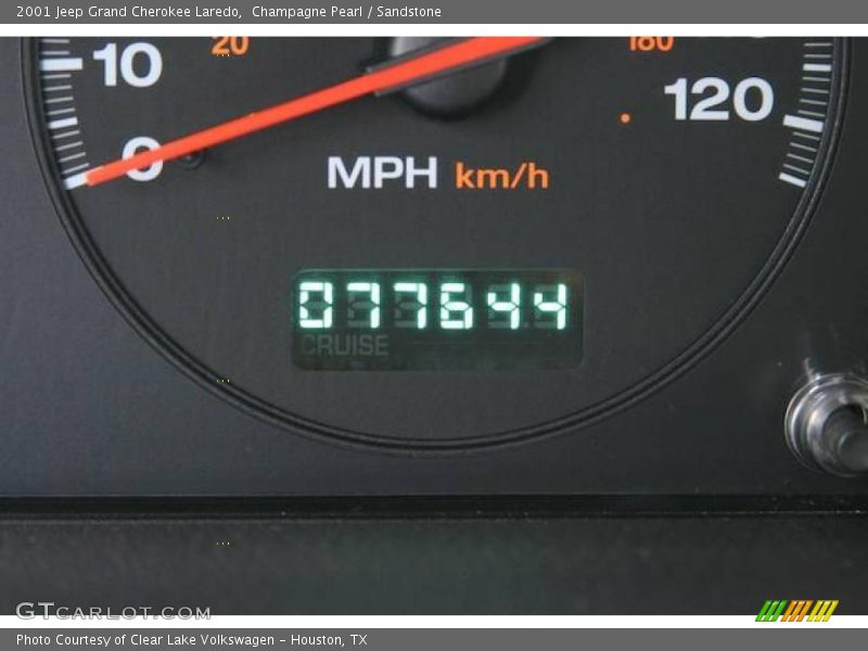 Champagne Pearl / Sandstone 2001 Jeep Grand Cherokee Laredo