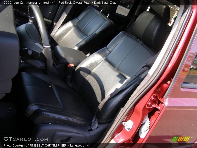 Red Rock Crystal Pearl / Dark Slate Gray 2009 Jeep Commander Limited 4x4
