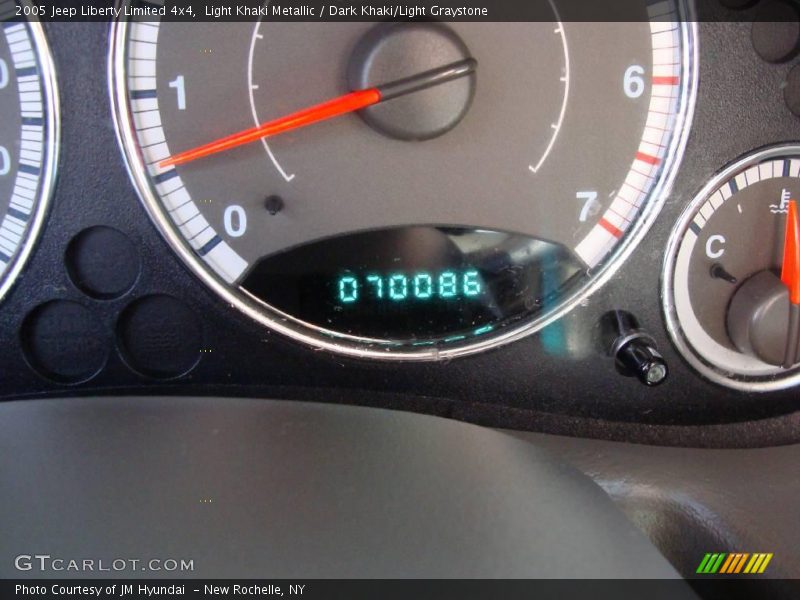 Light Khaki Metallic / Dark Khaki/Light Graystone 2005 Jeep Liberty Limited 4x4