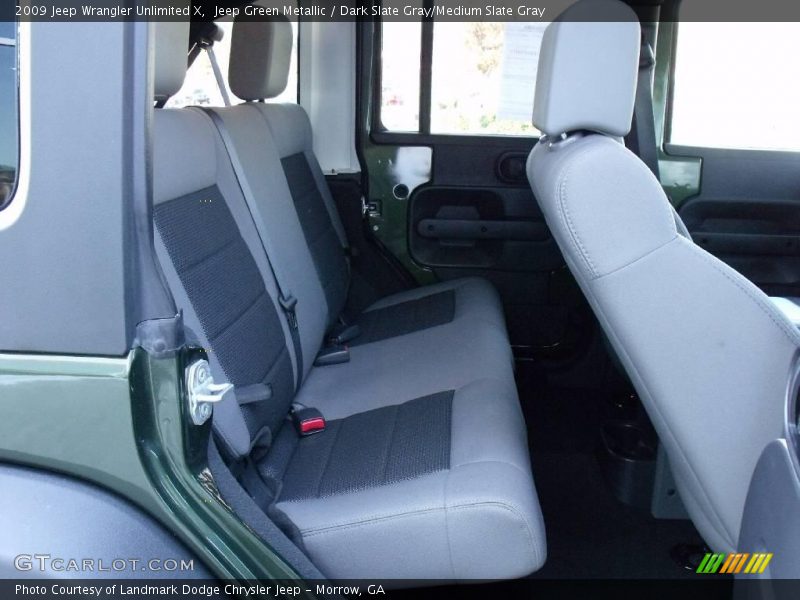 Jeep Green Metallic / Dark Slate Gray/Medium Slate Gray 2009 Jeep Wrangler Unlimited X
