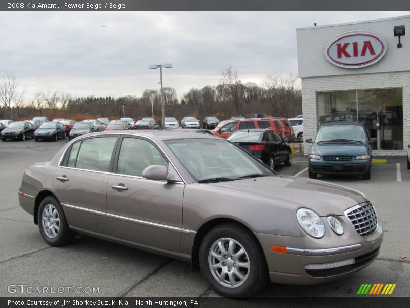 Pewter Beige / Beige 2008 Kia Amanti