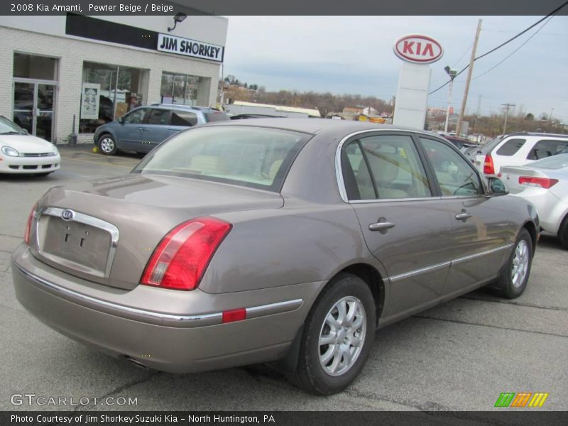 Pewter Beige / Beige 2008 Kia Amanti