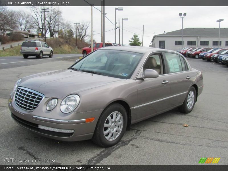 Pewter Beige / Beige 2008 Kia Amanti