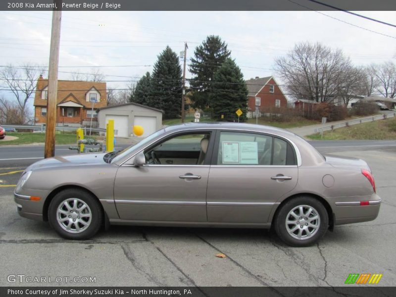 Pewter Beige / Beige 2008 Kia Amanti